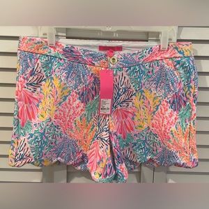 Lily Pulitzer buttercup knit shorts. Size 12. New with tags!